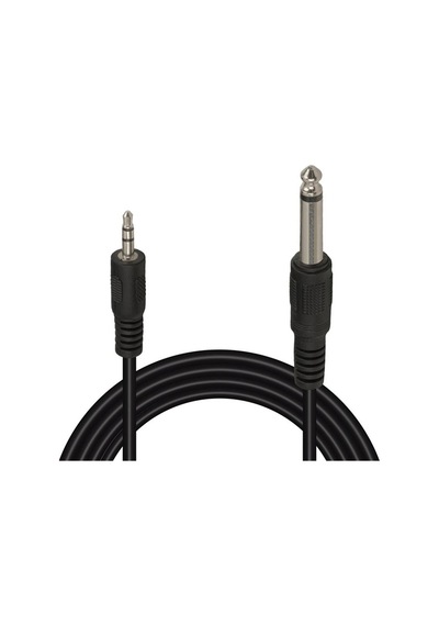 Powermaster Pm-15917 6.3 Mm Gitar To 3.5 Mm Stereo Ara Kablo 1.4 Metre