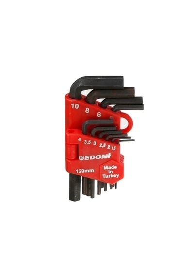 Eltos Edoni 120 Mm Alyan Seti 10 Parça Siyah
