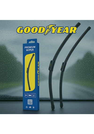Ford Transit Connect 2002-onwards İle Uyumlu Supermute 2'li Silecek Takımı, 550mm 500mm