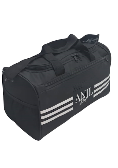 Anılbags Anıl Bags Spor Seyahat Çantası 45 Cm Ayakkabı Bölümlü Siyah