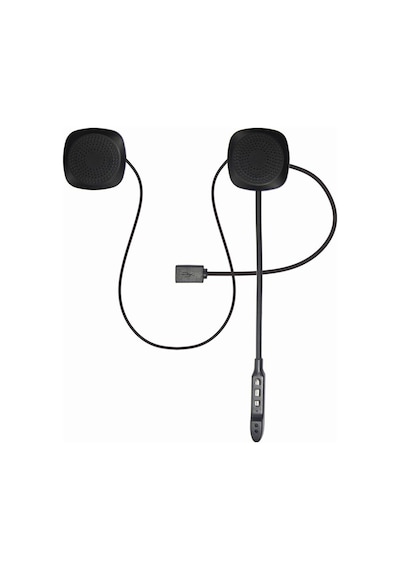 POWERMASTER PM-14283 BLUETOOTHLU ŞARJLI KASK İÇİ MOTOSİKLET HOPARLÖR VE MİKROFON SETİ