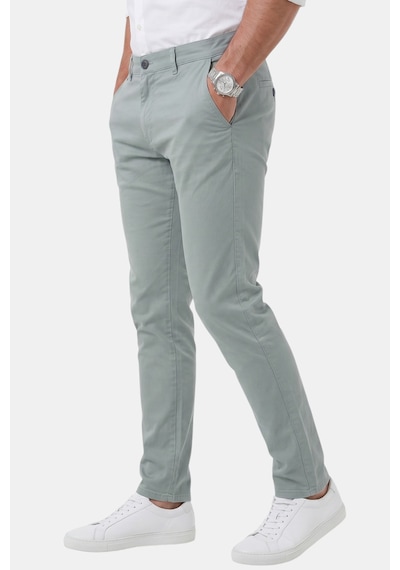 Rizzup Erkek Açık Yeşil Slim Fit Pamuklu Likralı Chino Spor Pantolon 2601745