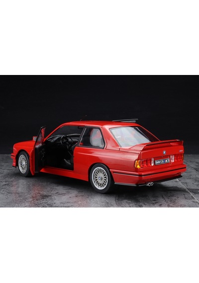1:18 Ölçek Solido 1986 Bmw E30 M3 Sport Evo Diecast Metal Minyatür Model Araba 25cm