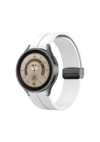 Samsung Galaxy Uyumlu Watch 4 5 6 Pro 40 44 Classic 42 43 46 47 Mm Kordon Magnetli Ayarlanır Silikon Kordon