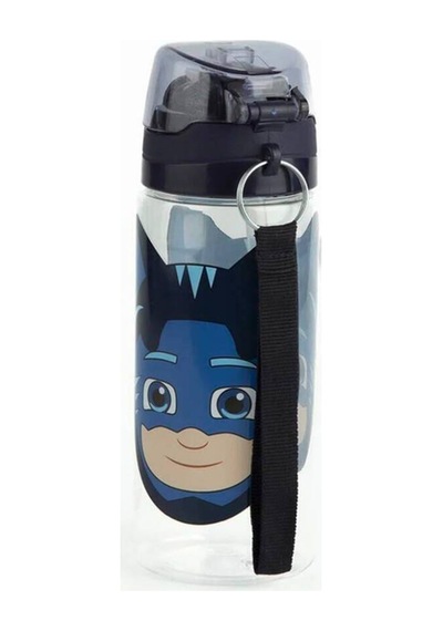 Çocuk Pj Mask 500 Ml Plastik Matara Şeffaf