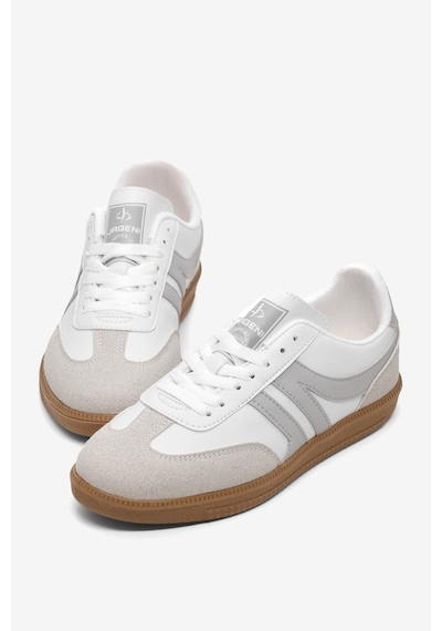 Tonny Black Rahat Kalıp Nefes Alabilen Sneaker Kadın Beyaz Gri Sneaker Tbhtc020 Beyaz - Gri