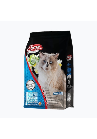 Energy Somonlu Kısırlaştırılmış Kedi Maması - 1 Kg
