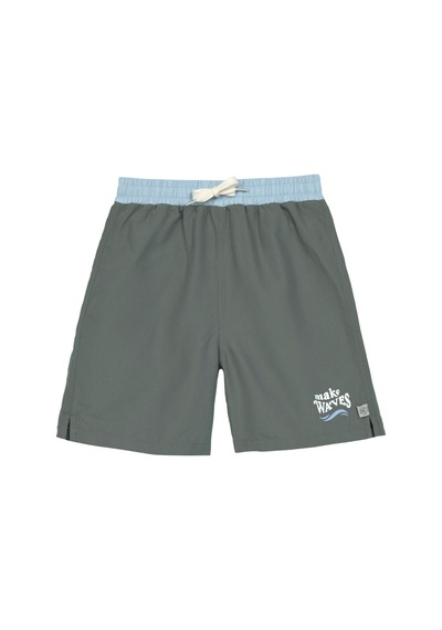 Lassig Kids Uv Korumalı Mayo Şort Deep Olive Koyu Yeşil