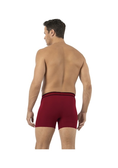 Özkan Underwear Özkan 11226 Erkek %95 Pamuklu Likralı Süprem Kumaş Esnek Rahat Boxer Şort Bordo