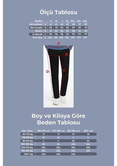 Goffra Erkek Flexon Ultra Esnek Relaxed Beli Lastikli Jogger Pantolon Siyah M702-r0433-07 Siyah
