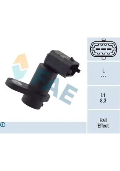 Opel Astra H Eksantrik Sensoru 1.6 2007-2008 Fae 79193