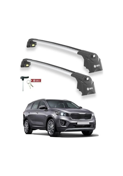 Turtle Kia Sorento Prime Um 2015-2020 Ara Atkı Air2 Gri