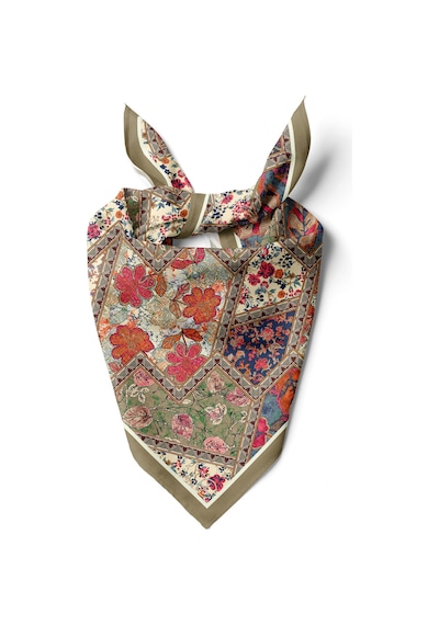 Jardind'art Desen 55x55cm Bandana/fular Çok Renkli