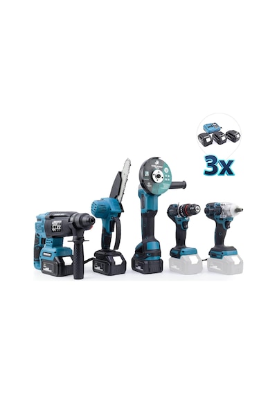 Tr Chelikbei Beşli Set Mk350 Budama Testeresi 10mm Ç.mandren+s.sıkma+ş.spral+ş.hilti