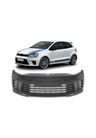 VW POLO 6C 2015-2017 PLASTİK BOYASIZ WRC ÖN TAMPON