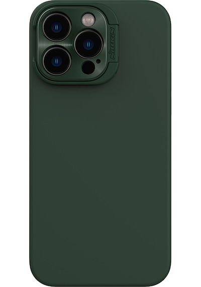 Nillkin Apple Uyumlu iPhone 14 Pro Max Stand Özellikli Lens Koruyuculu Lansman Kılıf Yeşil