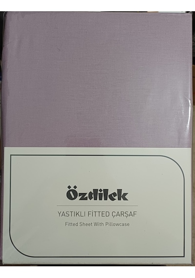 Colourist Fitted Çarşaf Vizon %100 Pamuk Tek Kişilik Yastık Kılıflı Vizon