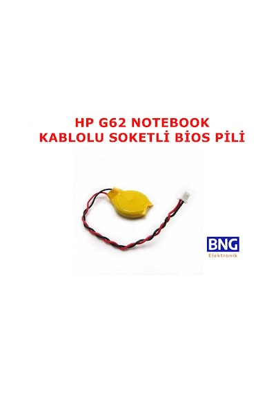 HP Uyumlu G62 Notebook Bios Pili