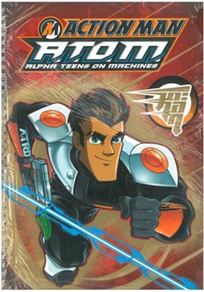 Actıon Man Atom 80 Yaprak Kareli Spiralli Defter