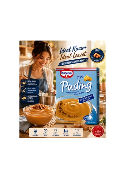 Çıtır Karamel Parçalı Puding 94 G Tatlı Karışımı - 905654342