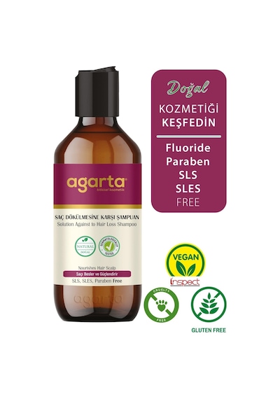 Agarta Saç Dökülmesine Karşı Şampuan 3 x 400 ML