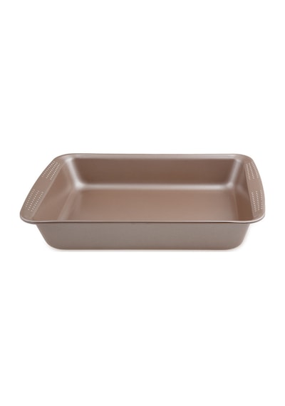 Jumbo Gold Bake Lazanya Kalıbı Altın