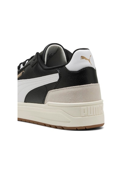 Puma Shuffle Downtown Siyah - Beyaz Erkek Sneaker 402596-07 Siyah - Beyaz