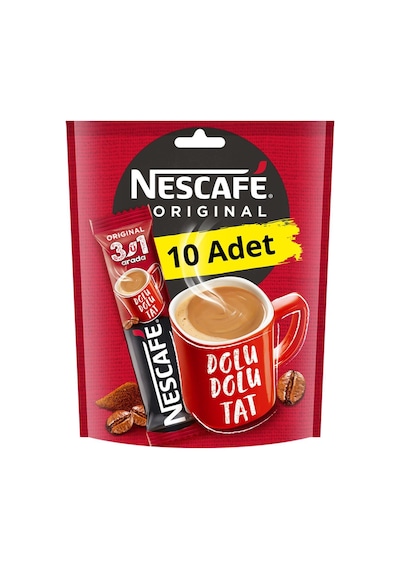 Nescafe 3ü1 Arada Orijinal Kahve 17,5 Gr X 40 Adet Çözünebilir