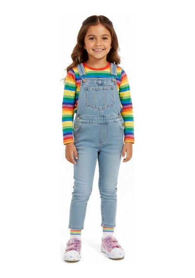 Artı Artı Ayakkabı Mia Kids-2401 Hologram 3d Kız Çocuk Cırtlı Işıklı Pembe Sneakers Pembe