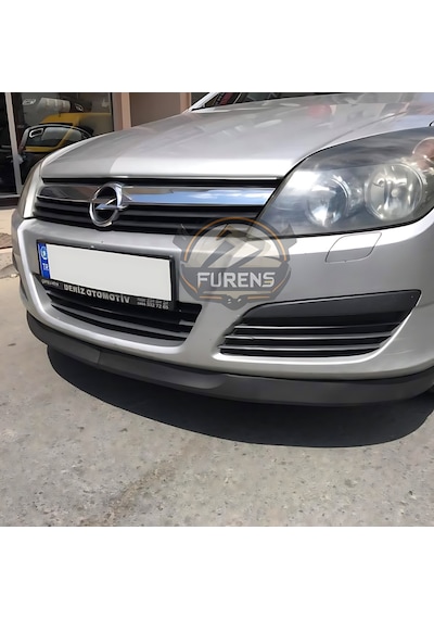 Opel Astra H 2004-2012 Uyumlu H Lip Esnek Ön Lip 2 Parça Karlık Ön Ek Tampon Altı Dill