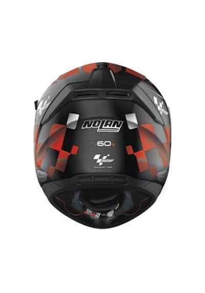 Nolan N60-6 Moto Gp 055 Kapalı Motosiklet Kaskı Siyah