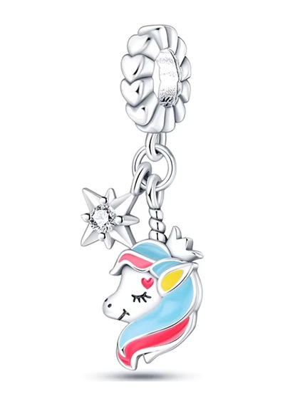 Fubena Unicorn Ve Yıldız Sallantılı Charm