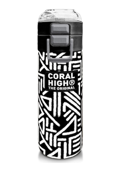 Coral High 500 Ml Paslanmaz Çelik Okul Termosu/suluk/matara - Erkek Çocuk - Siyahbeyaz Geometrik Desenli - Sızdırma Yapmaz Çok Renkli Coral High 500 Ml Paslanmaz Çelik Okul Termosu/suluk/matara - Erkek Çocuk - Siyahbeyaz Geometrik Desenli - Sızdırma Yapmaz Çok Renkli