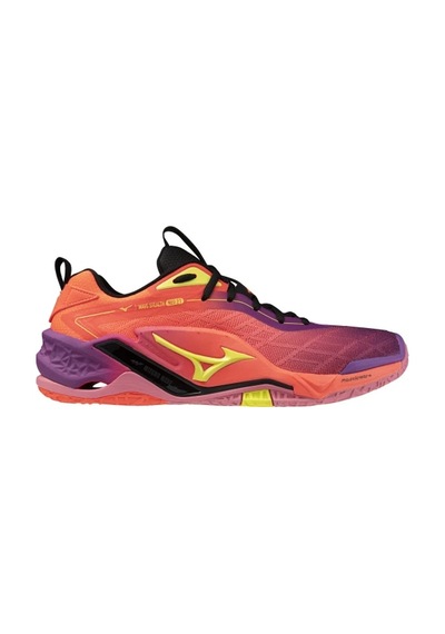 Mizuno Wave Stealth Neo 2.1 Unisex Hentbol Ayakkabısı Turuncu / Mor Çok Renkli