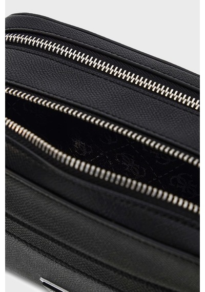 Guess Milano Logolu Tek Saplı Çanta Pmmıslp6461 Erkek Çanta Pmmısl P6461 Bla Siyah