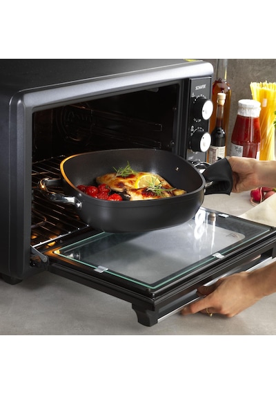 Schafer Gastronomıe 24 CM Siyah Master Granit İndüksiyonlu Tava