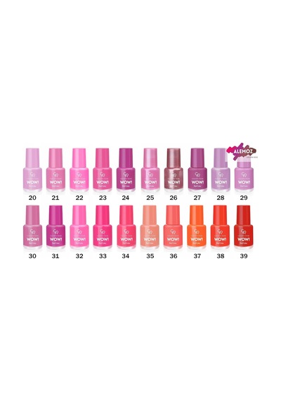 Wow Nail Color No: 02 - Parlak Bitişli Mini Oje 6 Ml Diğer