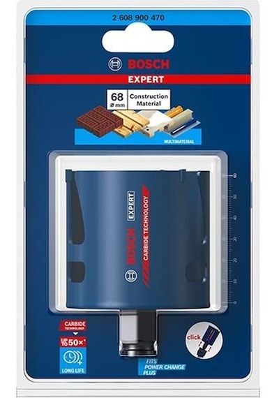 Bosch 68 Mm Yapı Malzemeleri İçin Panç 2608900470