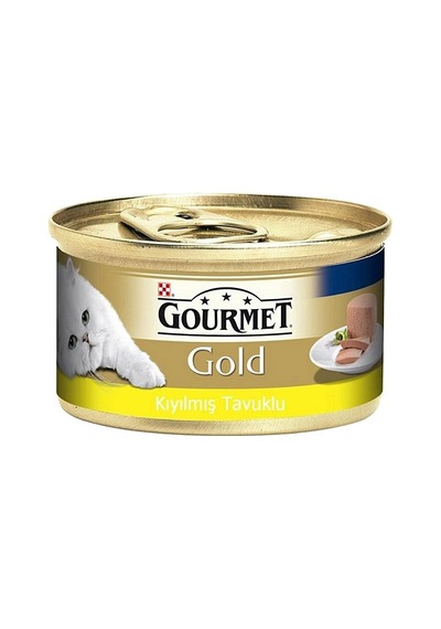 Gourtmet Kıyılmış Tavuklu Yaş Mama 85 Gr