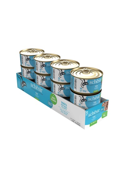 Schesir Jelly Ton Balıklı Yetişkin Kedi Konservesi 85 Gr 12'li Paket