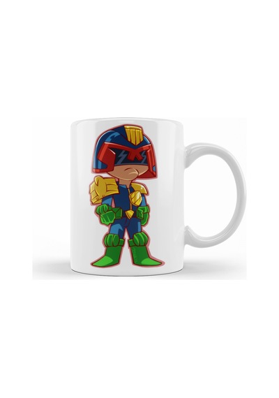 Judge Dredd Kupa Bardak Porselen Karışık