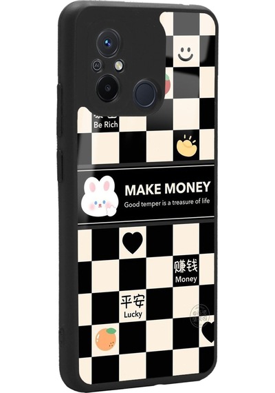 Xiaomi Redmi 12c Make Money Tasarımlı Glossy Telefon Kılıfı Çok Renkli