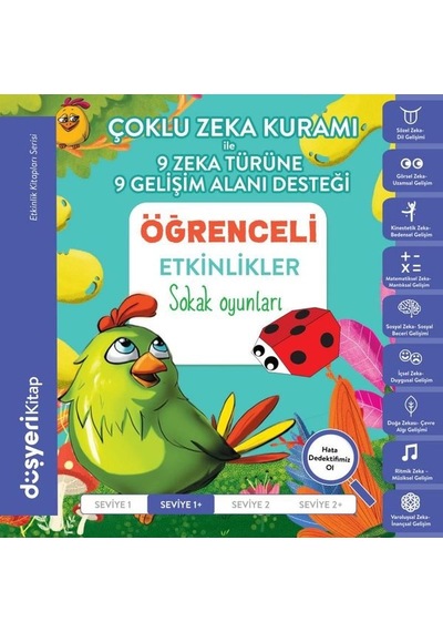 Sokak Oyunları Öğrenceli Etkinlikler - Ayşe Şule Bilgiç - Düşyeri Yayınları