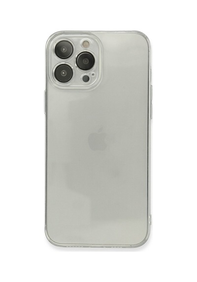 Apple iPhone Uyumlu 13 Pro Kılıf Fly Lens Silikon - Şeffaf Bz8683140288952