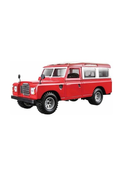 22063 Land Rover Series Iı Model Araba 1:24 Kırmızı -