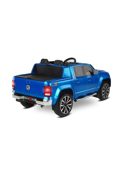 4x4 Quattro Metalik Uzaktan Kumandalı 12v Akülü Araba 18ah Akülü Çocuk Araçları 441a Mavi