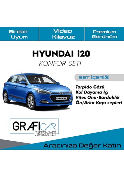 Hyundai I20 Konfor Seti -Araç Içi Ses  Kumaş Kaplama