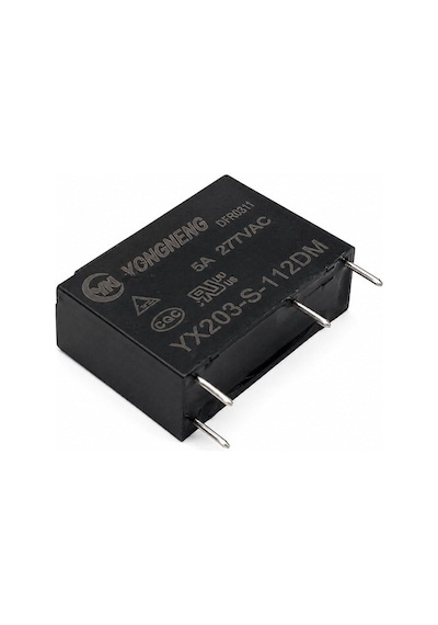 Yx203-s-112dm 5 Amper 30 Volt Slim 4 Pin Güç Rölesi