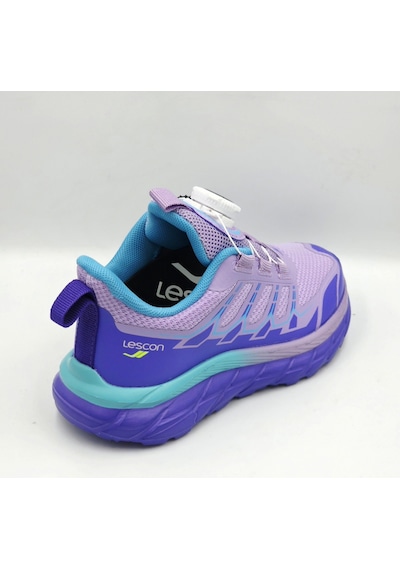 Lescon Flıck 2 Lila Renk Makara Bağcıklı Kız Çocuk Sneaker Spor Ayakkabı