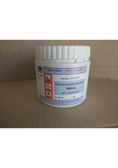 Potasyum Permanganat Saf 1 Kg Dezenfektan Ayak.Balık Mantarına